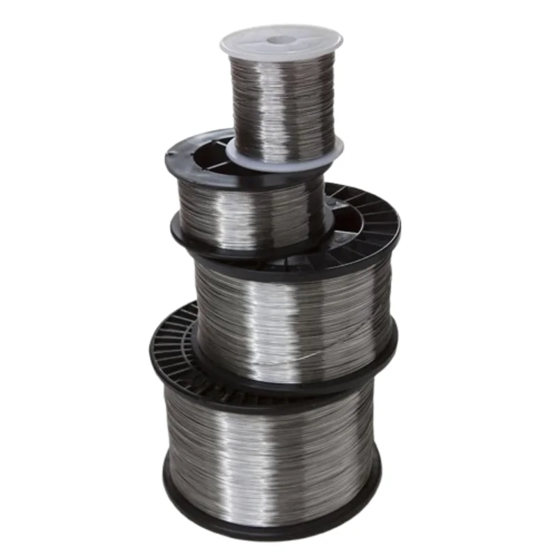 0.038 Diameter 1600 FT 302 Stainless Steel Lashing Wire for Heavy-Duty Applications (Pack of 6 Coils)