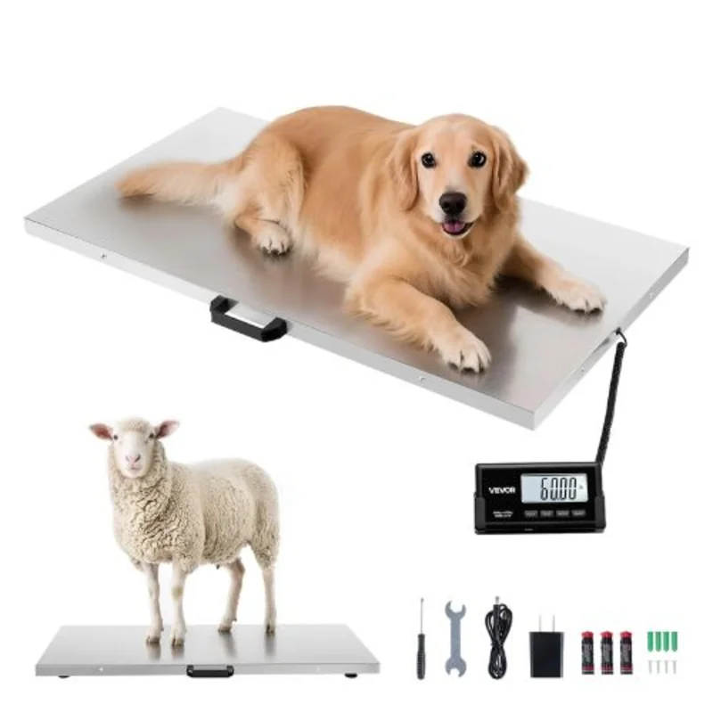 0.1 lbs Digital Shipping Scale for Packages Postage Luggage Battery