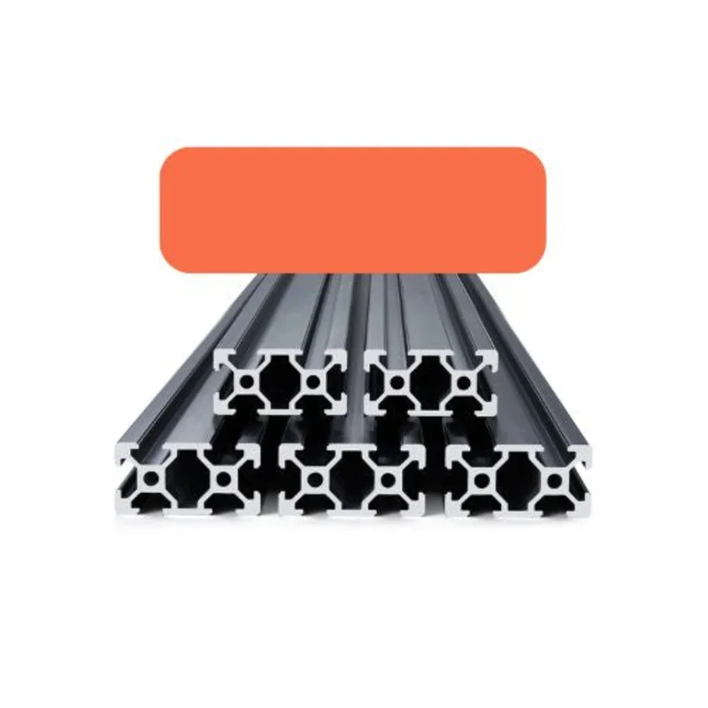 0.16 In T Slot Aluminum Extrusion Anodized Linear Rail 1500mm (Pack of 5)