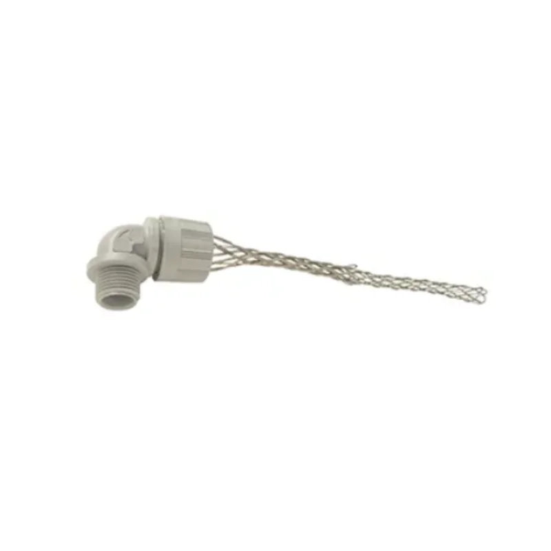 0.5 Inch Diameter Cable Opening Strain Relief Cord Grip With Stainless Steel Mesh CGN5090500M