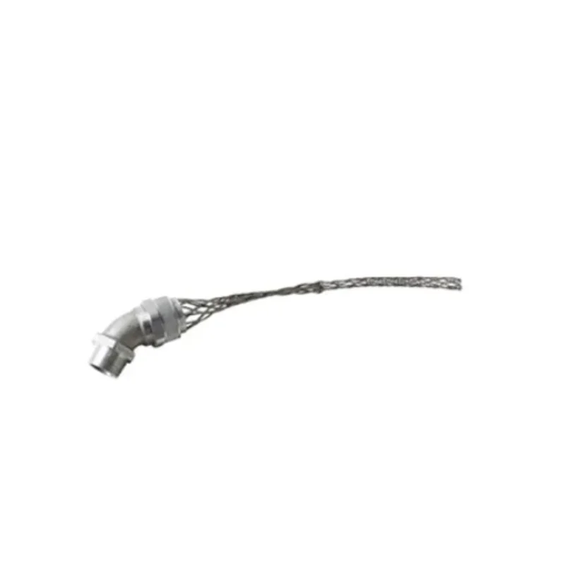 0.55 Inch Minimum Cable Range Deluxe Strain Relief Cord Grip With Stainless Steel Mesh CG60945
