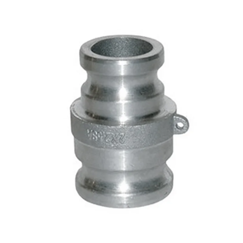 1-1/2 and 2 Inch Male Adapter Type AA Cam and Groove Spool Adapter Stainless Steel SA-1520-SS
