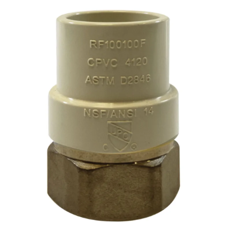 1-1/2 Inch CPVC 1-1/2 Inch FIP Plumbing Fitting for Safe Water System Connections Brass Adapter 35407LF