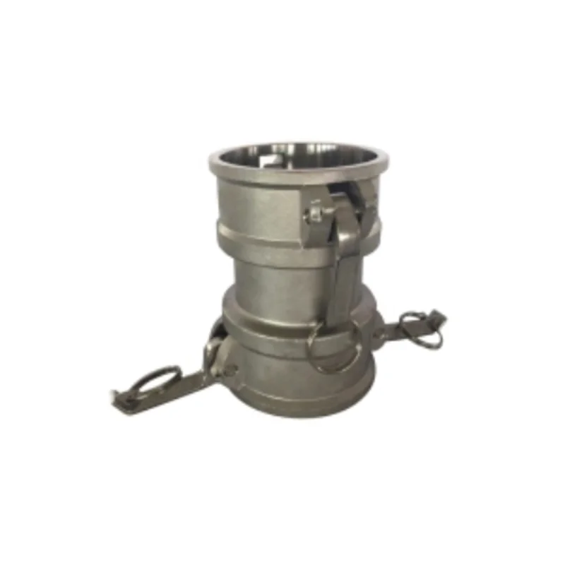 1-1/2 Inch Female Coupler Type DD Cam and Groove Spool Coupler Stainless Steel DD-1515-SS