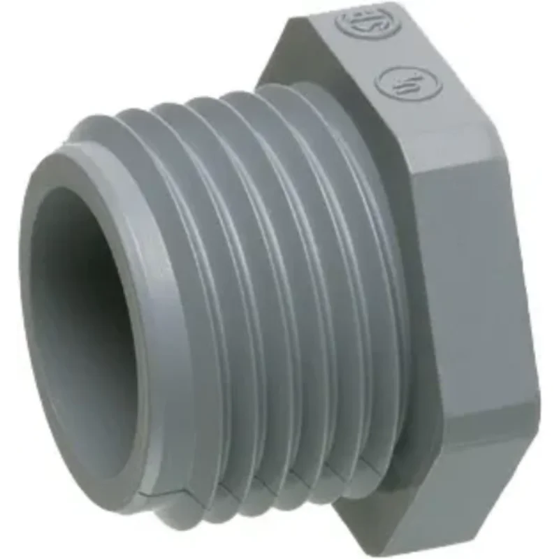 1-1/2 Inch Non Metallic Chase Nipple for Electrical Conduit Plastic NM505