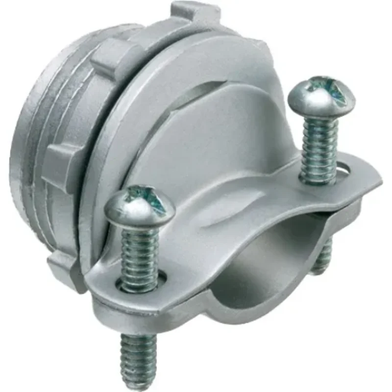1-1/2 Inch Non Metallic Push In Liquidtight Conduit Connector Zinc 848S