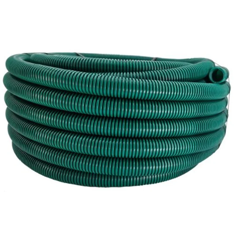 1 1/2 Inch NON Split Loom Tubing Corrugated Green 100FT