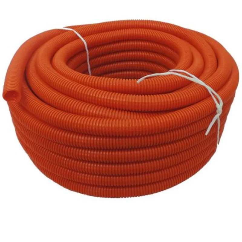1 1/2 Inch NON Split Loom Tubing Corrugated Red 100FT