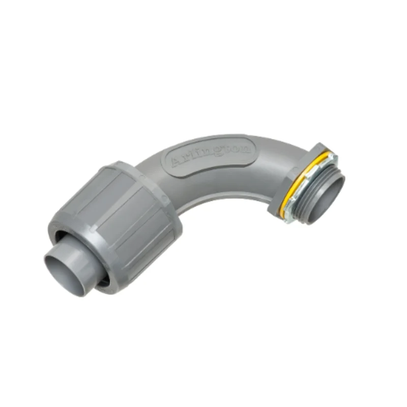 1-1/2 Inch Push In Non Metallic Liquidtight Conduit Connector NMLT9015
