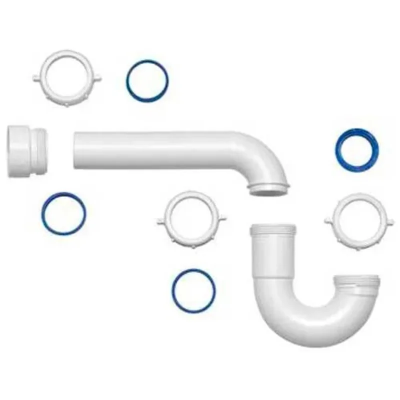 1-1/2" P-Trap with Threaded PVC Adapter & Reversible J-Bend P9703BG (Pack of 150)