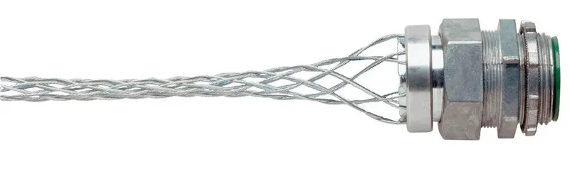 1-1/4 Inch Threaded Wire Mesh Strain Relief Grip BOX94