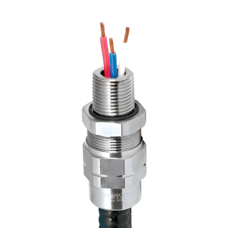 1-1/4" NPT Aluminum Cable Gland (1.30" to 1.62") TMC2-125A162
