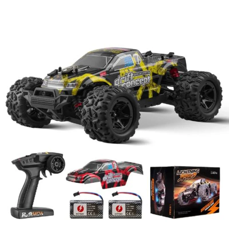 1:18 Scale 4WD RC Off-Road Truck, High-Speed Racing Car for Kids 8+