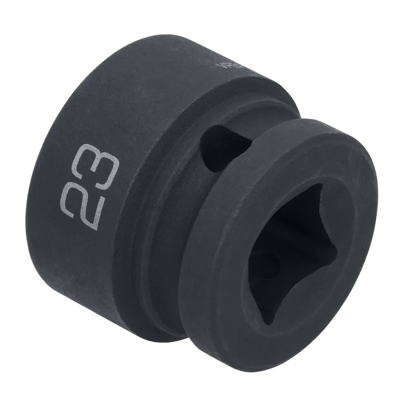 1/2" Drive 6 pt. Stubby Impact Socket - 23mm