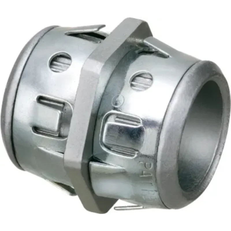 1/2 Inch Box-to-Box Zinc Die Cast Conduit Connector With Locknut 260ST