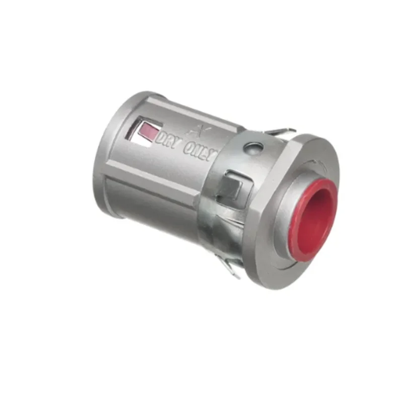 1/2 Inch Cable Connector with Insulated Throat and Red Tinted Inside Clip 40RAST