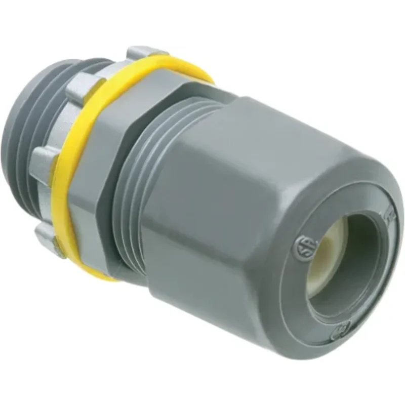 1/2 Inch Cable to Box Connector With Insulated Throat Metallic UF Connector NMUF50