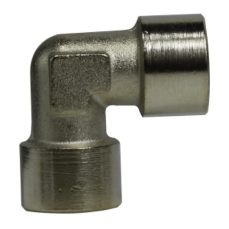 1/2 Inch Female BSP 1/2 Inch Female BSP Elbow Nickel-Plated Brass 28920