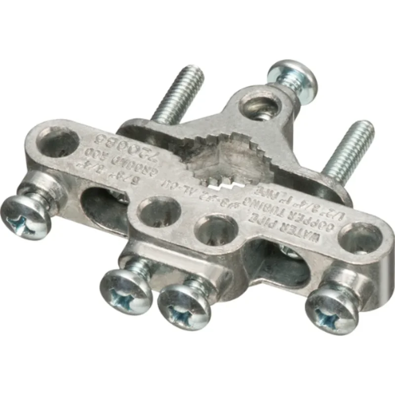 1/2 Inch Grounding Bridge Clamp with Plated Steel Screw 720GB5