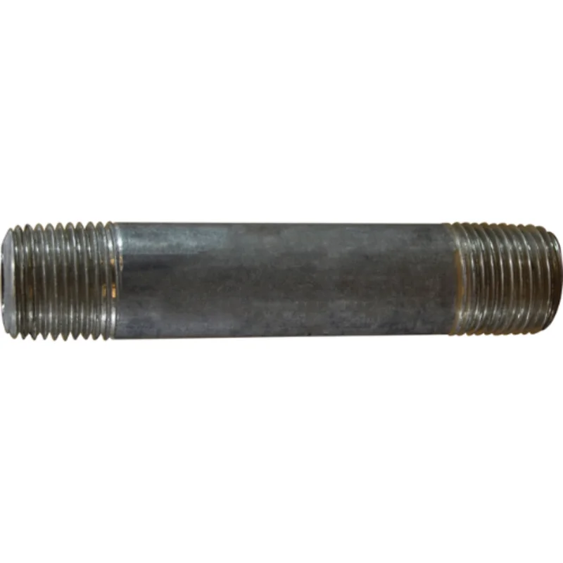 1/2 Inch MPT Seamless Pipe Nipple Stainless Steel 51061