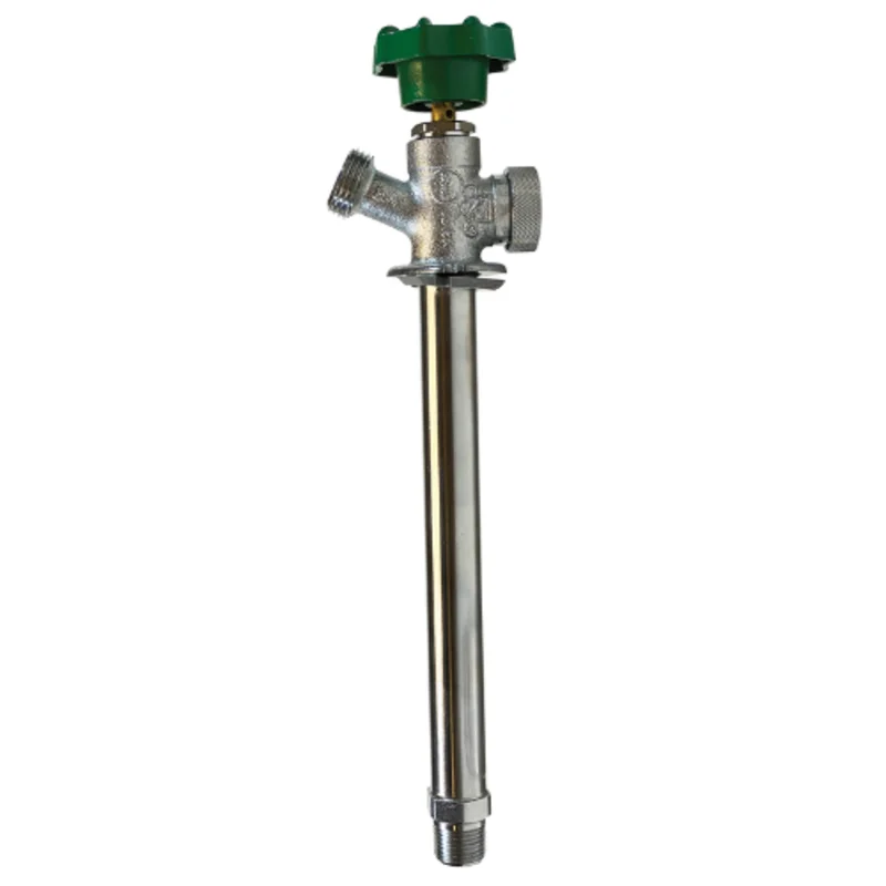 1/2 Inch Nominal Low Pressure Frost Free Sillcock MIP x MHT Cast Brass Body 942151LF