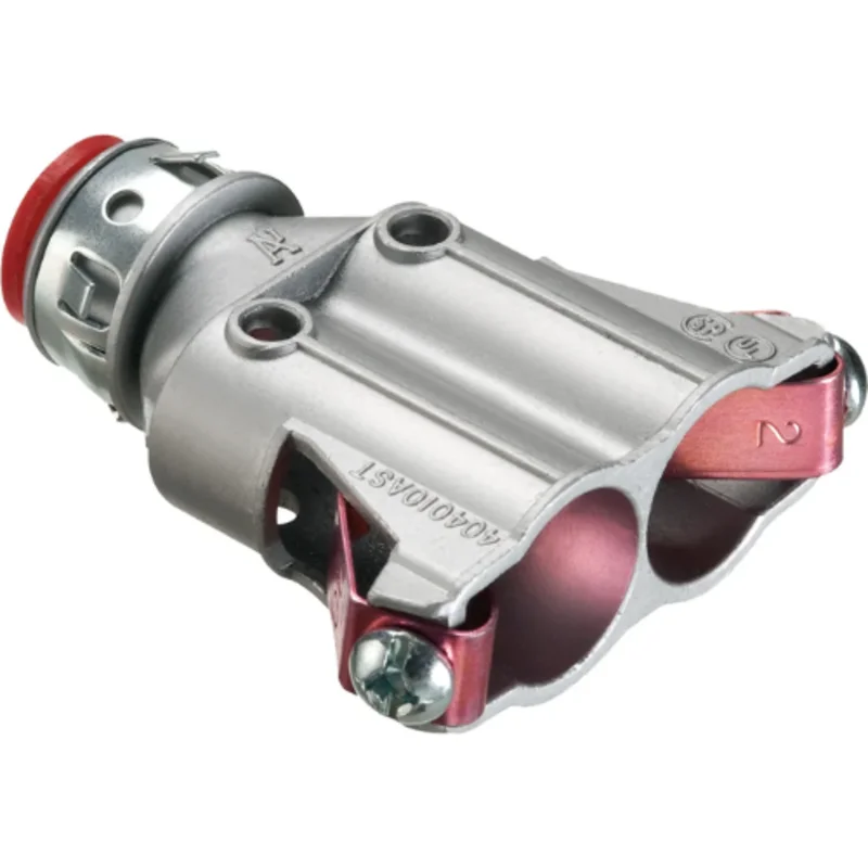 1/2 Inch Non Metallic Duplex Cable Connector with Insulated Throat 505010AST