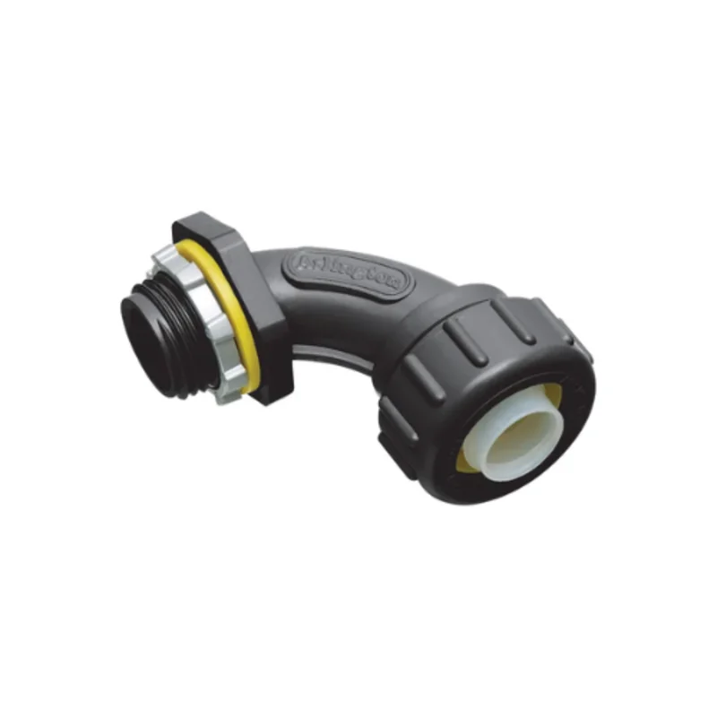 1/2 Inch Non Metallic Screw-In Liquidtight Connector for Flexible Conduit NMLT9050BL