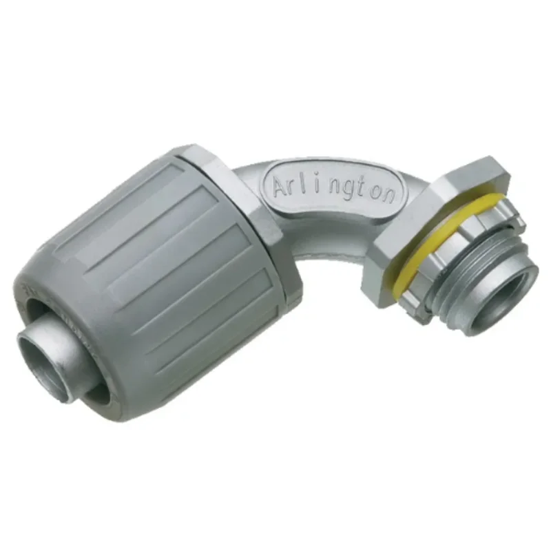 1/2 Inch Push In Liquidtight Connector with Insulated Throat LT905