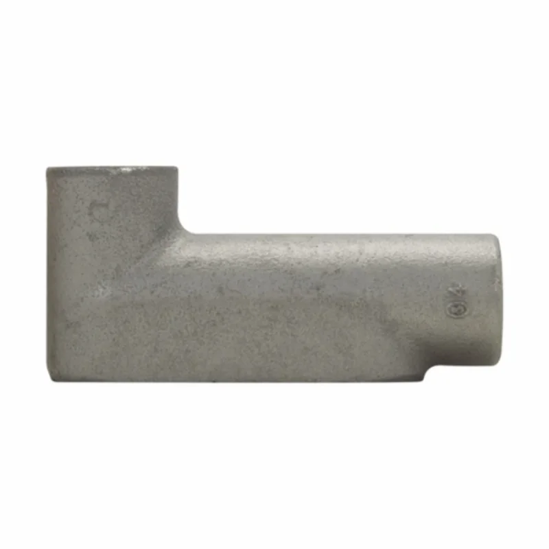 1/2 Inch Type LB Conduit Body Feraloy Iron Alloy Electro Galvanized LB17