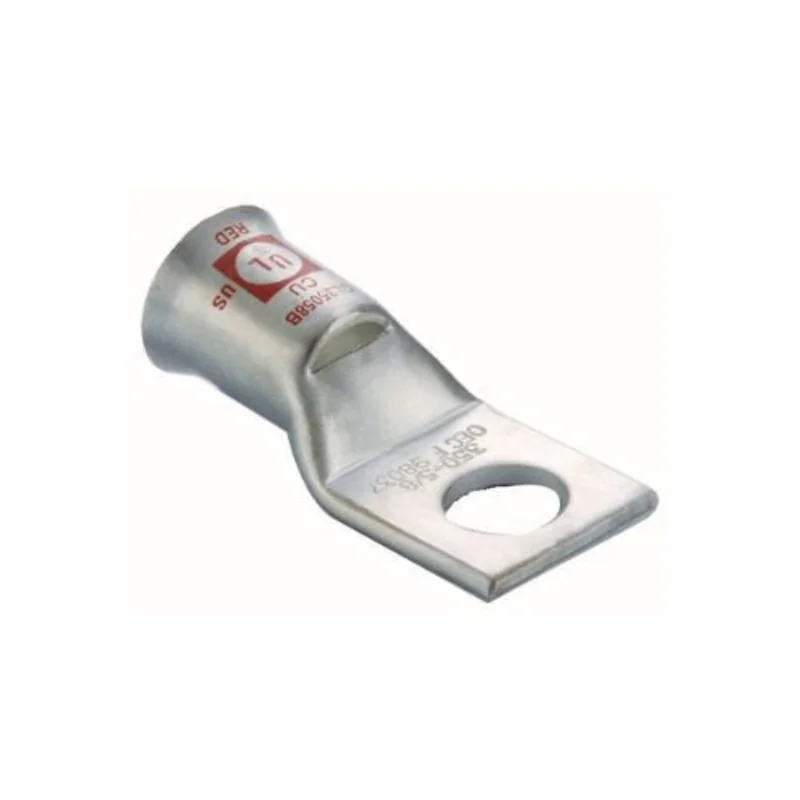 1/2 Stud One Hole Industrial Copper Compression Terminal Lug For 350 MCM Cable Red 94639