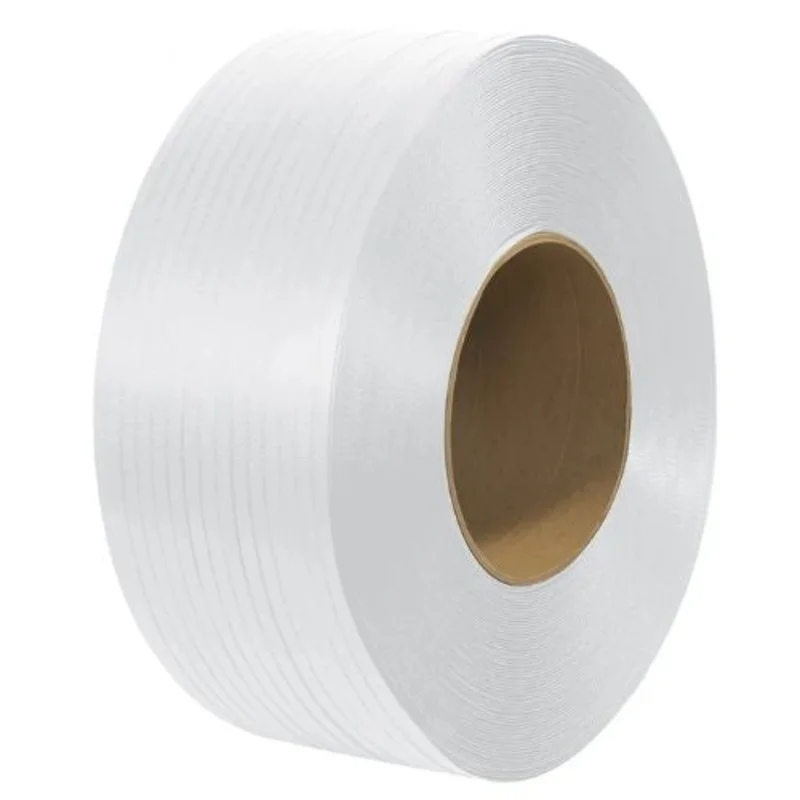 1/2" x 0.03" x 9900', 243 lbs Load Capacity Polypropylene Strapping Roll for Light-Duty Packaging