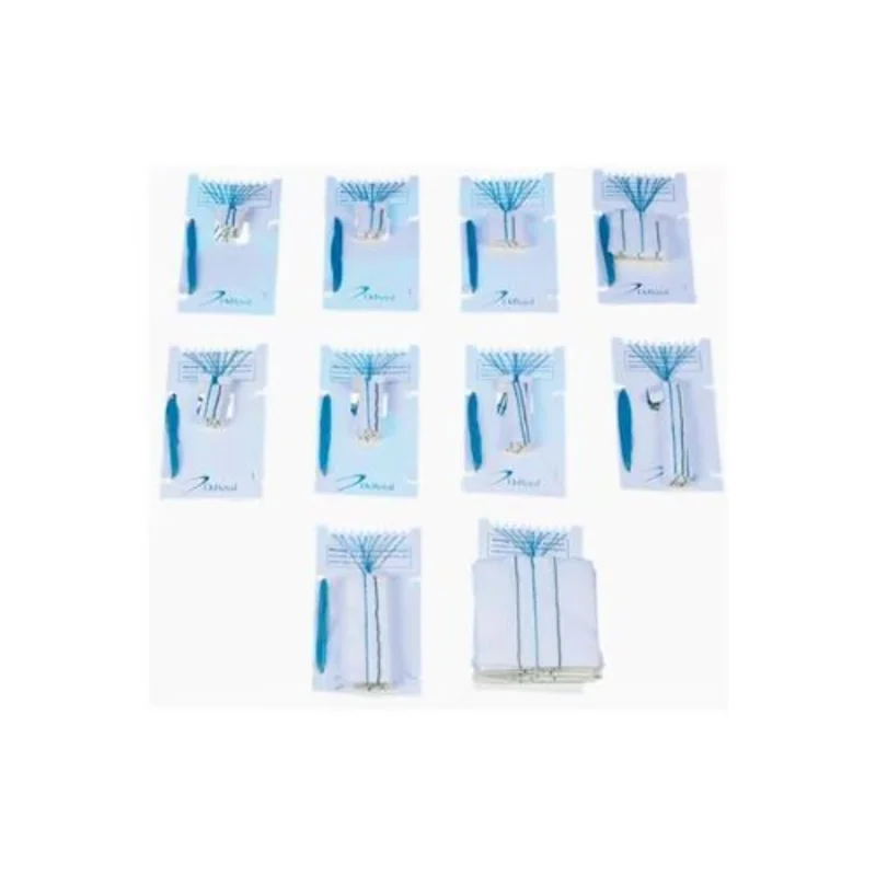 1/2" x 1" X-Ray Detectable Sterile Rayon Neuro Sponge Patties 30-055 (Pack of 10)