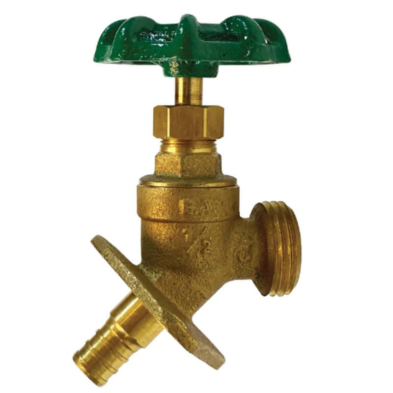 1/2 x 3/4 Inch Nominal Sillcock PEX x MHT Cast Brass Body 942142LF