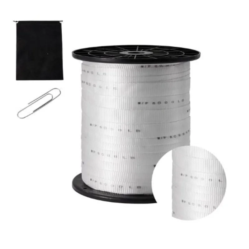 1/2" x 3153' Flat Rope Polyester Printed Webbing Cable Pulling Tape