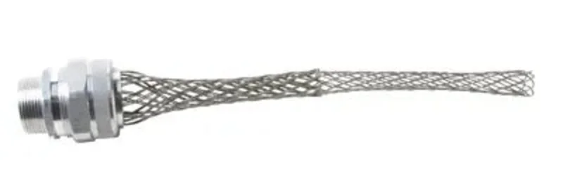 1.25 Inch Width Aluminum Heavy Duty Cord Connector With Strain Relief Cord Grip CG1020