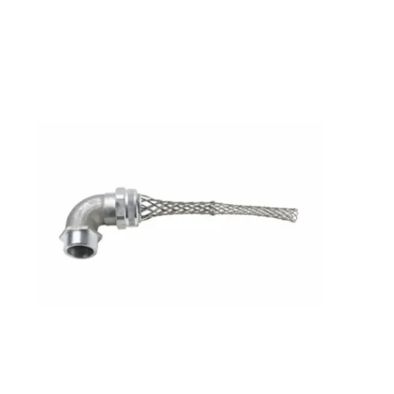 1.312 Inch Maximum Cable Range Deluxe Strain Relief Cord Grip With Stainless Steel Mesh CG142490