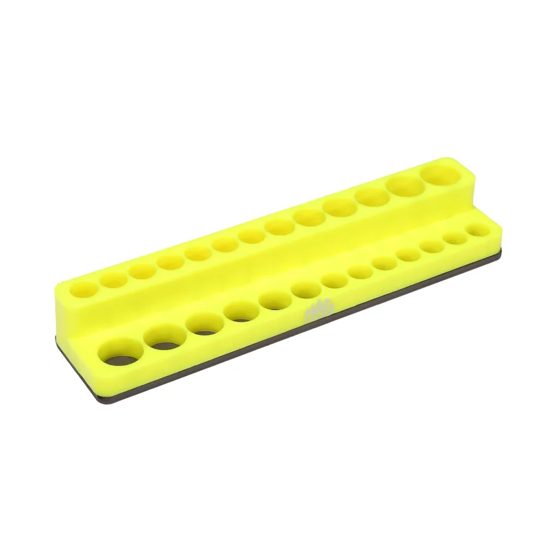 1/4" Deep and Shallow - Magnetic Socket Holder - Yellow