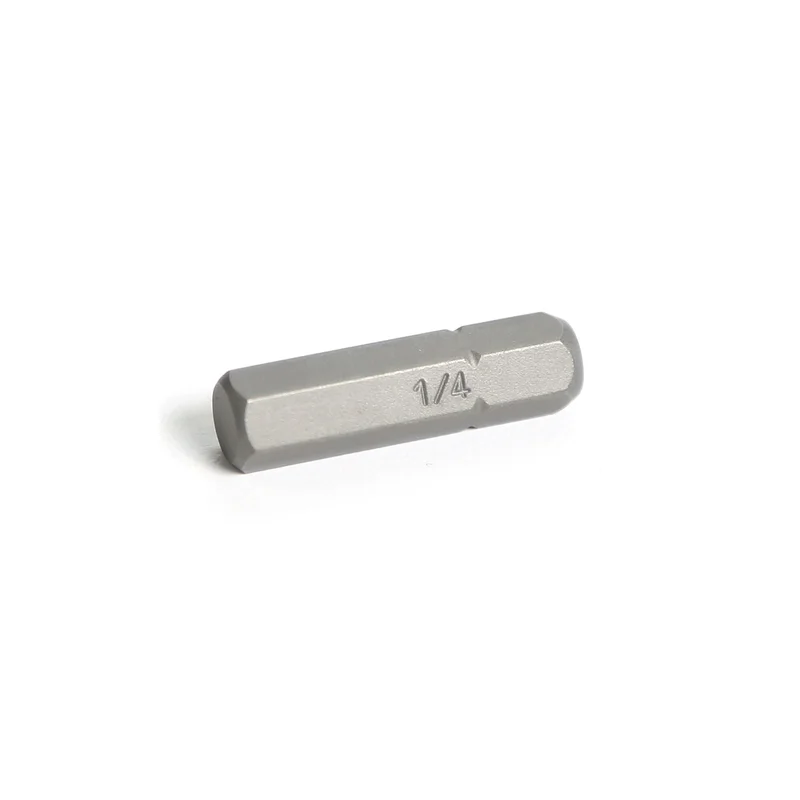 1/4" Hex Drive Hex Bit 1"- 1/4"