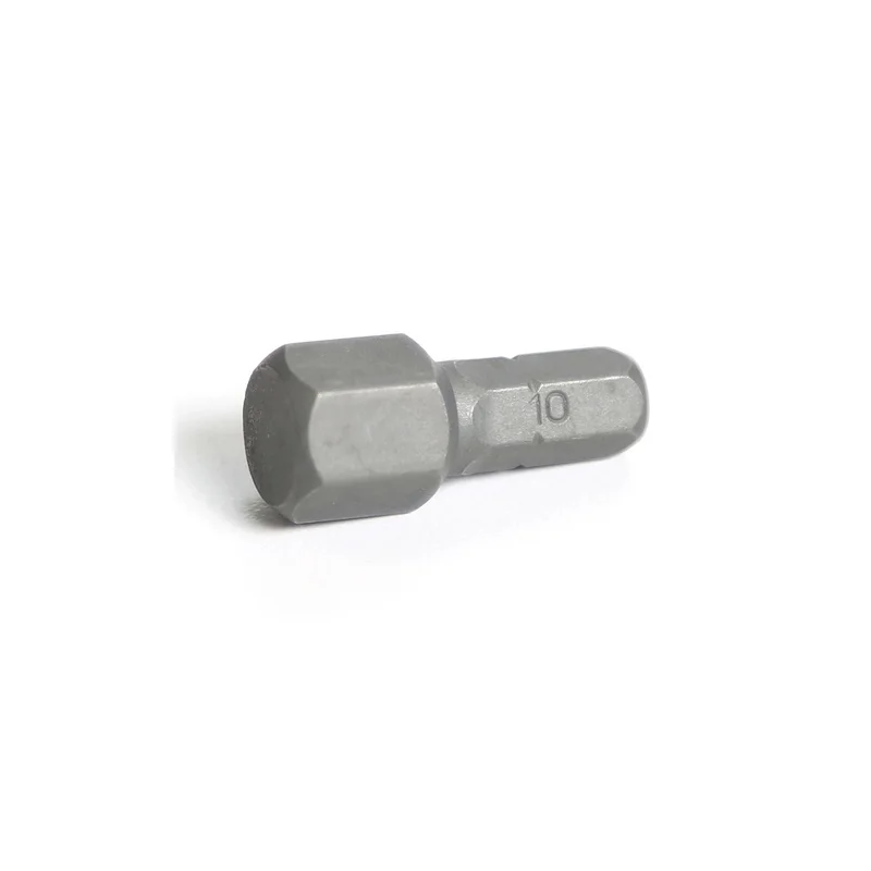 1/4" Hex Drive Hex Bit 1"- 10mm
