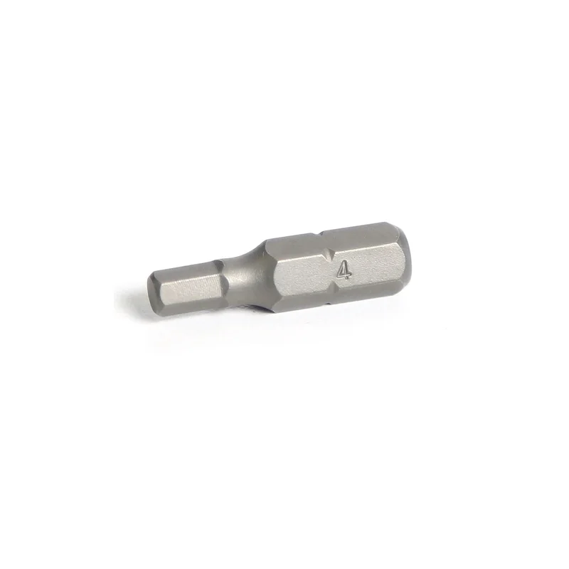 1/4" Hex Drive Hex Bit 1"- 4mm