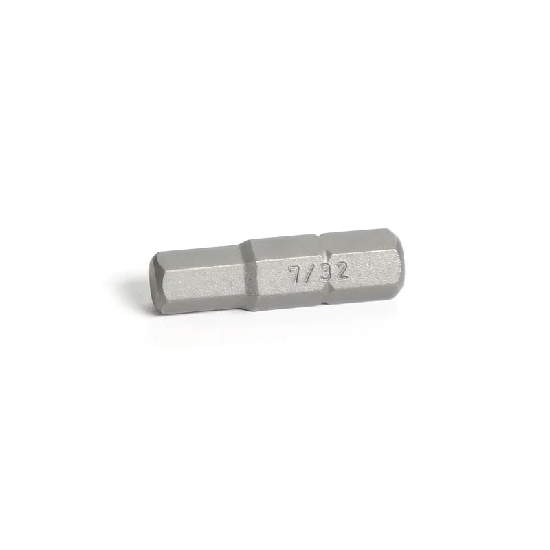 1/4" Hex Drive Hex Bit 1"- 7/32"