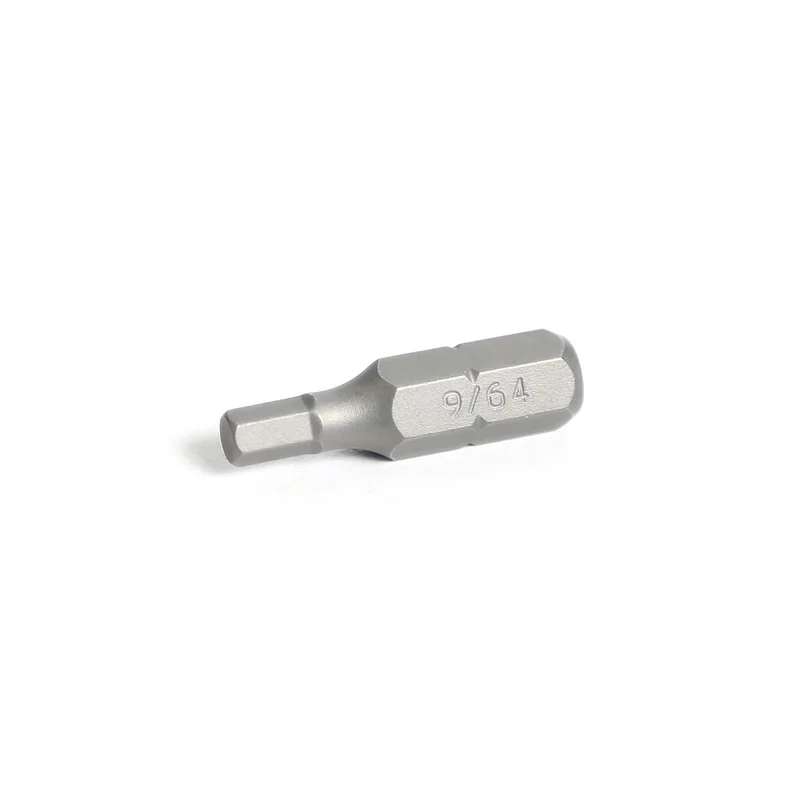 1/4" Hex Drive Hex Bit 1"- 9/64"