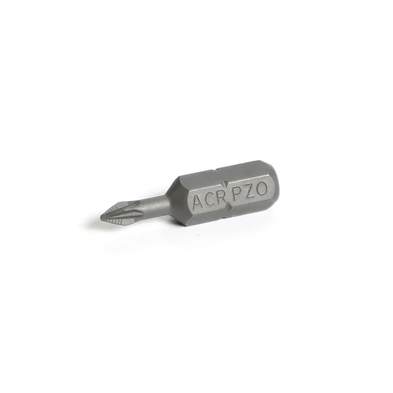 1/4" Hex Drive Pozidriv Bit 1" - #0