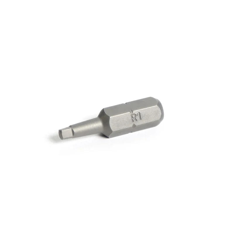 1/4" Hex Drive Square Bit 1" - #1