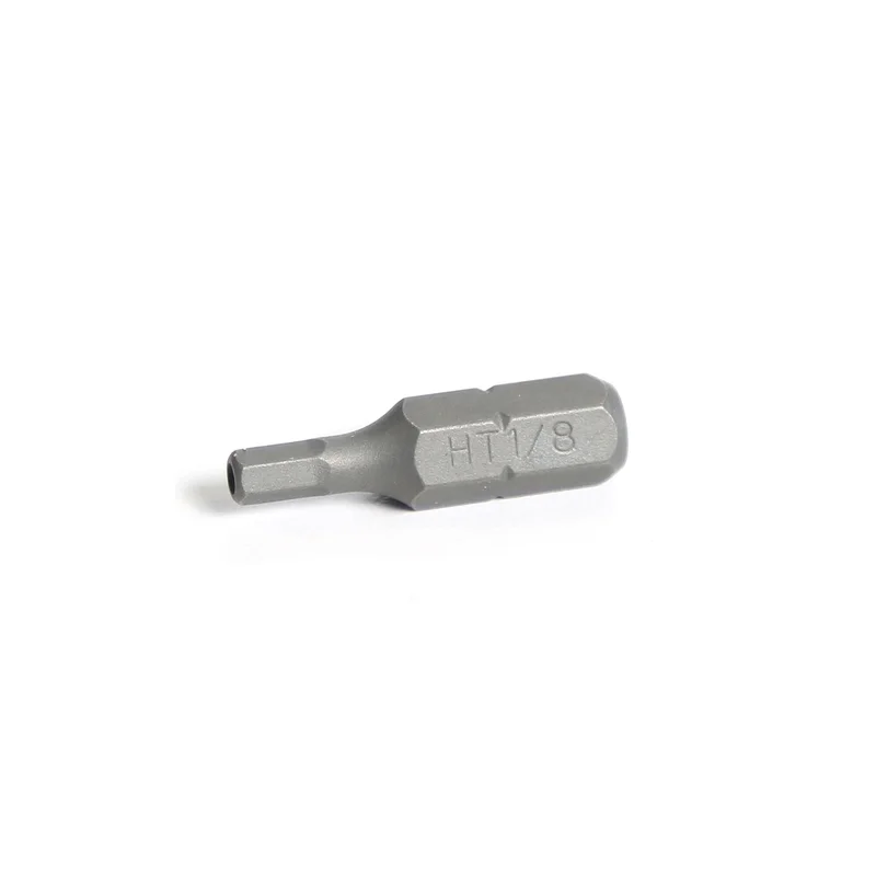 1/4" Hex Drive Tamper-Resistant Hex Bit 1" - 1/8"