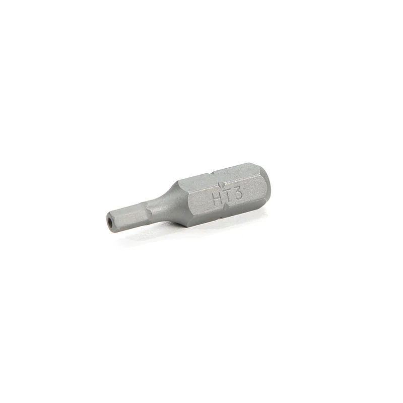 1/4" Hex Drive Tamper-Resistant Hex Bit 1" - 3mm