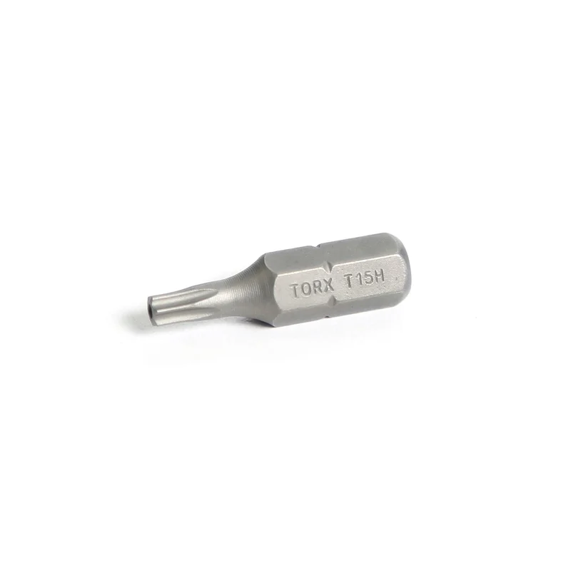 1/4" Hex Drive Tamper-Resistant Star Bit 1" - T15