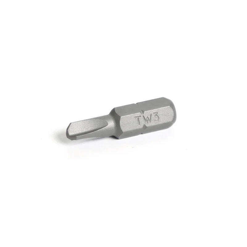 1/4" Hex Drive Tri-Wing Bit 1" - #3