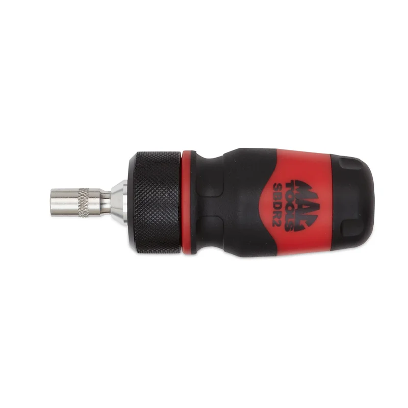 1/4" Hex Mac-Grip Ratcheting Magnetic Stubby Bit Driver