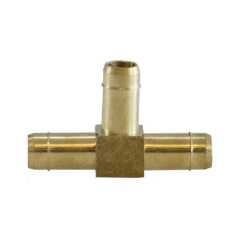 1/4 in Tube OD 1/4 in Tube OD 1/4 in Tube OD Brass Single Barb Union Tee 21151